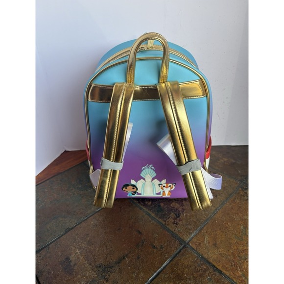 Loungefly Disney 30th Anniversary Aladdin Palace Backpack Only